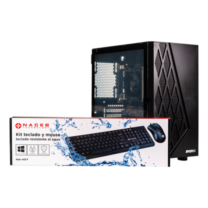 PCs de Escritorio Gaming EVOTEC EV-R556GT-VERTEC