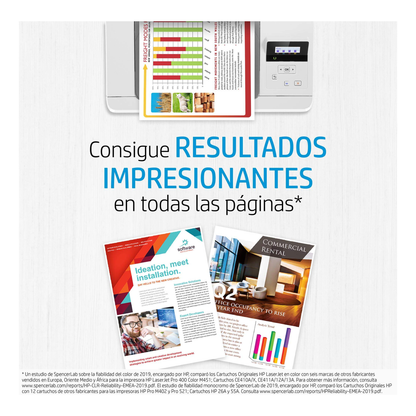 Tóner HP Original 826A Negro – Para LaserJet Pro M401, LaserJet Pro M425, LaserJet Pro MFP M521 (CF310A)
