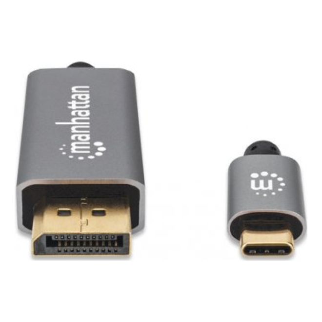 Cable USB-C a DisplayPort M  MANHATTAN 354851