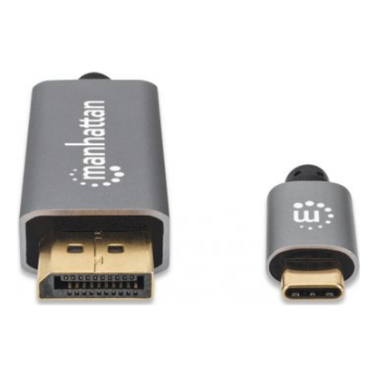 Cable USB-C a DisplayPort M  MANHATTAN 354851