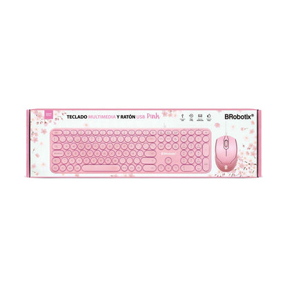 Combo Teclado y Mouse  BROBOTIX 6001196