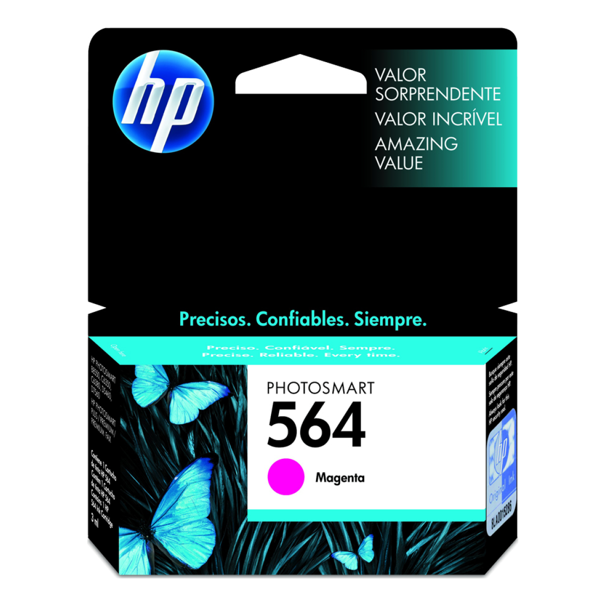 Cartucho de Tinta HP Original 564 Magenta – Para DeskJet 3520, OfficeJet 4620, Photosmart 7520 (CARHPP1590)