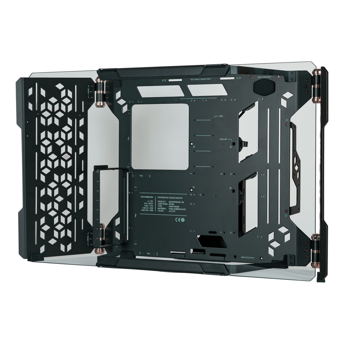 Gabinete para PC Cooler Master MasterFrame 700 (MCF-MF700-KGNN-S00)