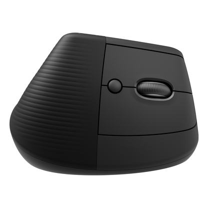 Mouse Logitech LIFT VERTICAL Bluetooth/2.4 GHz óptico 4000 DPI 6 botones ergonómico Grafito (910-006466)