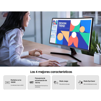 Monitores SAMSUNG LS27D390GALXZX