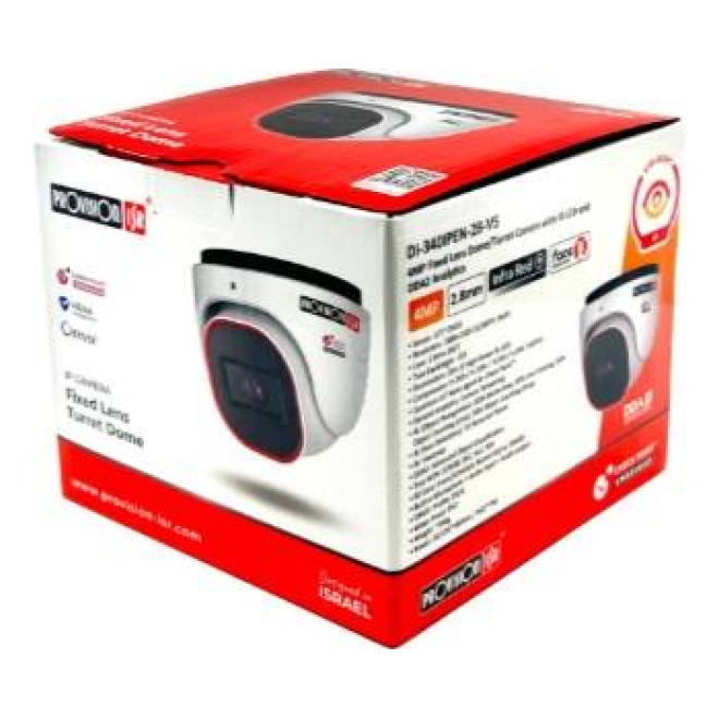 Cámara Domo IP PROVISION-ISR DI-340IPEN-28-V5