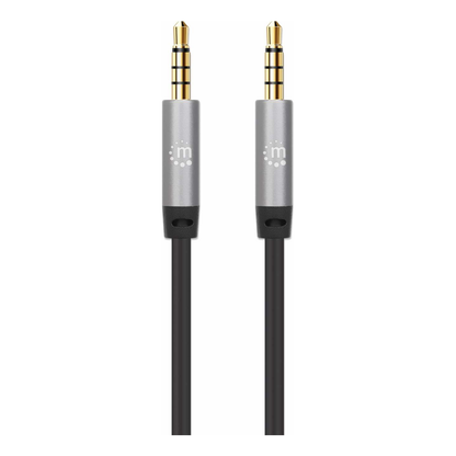 Cable Auxiliar de Audio Estéreo 3.5 mm MANHATTAN 356015