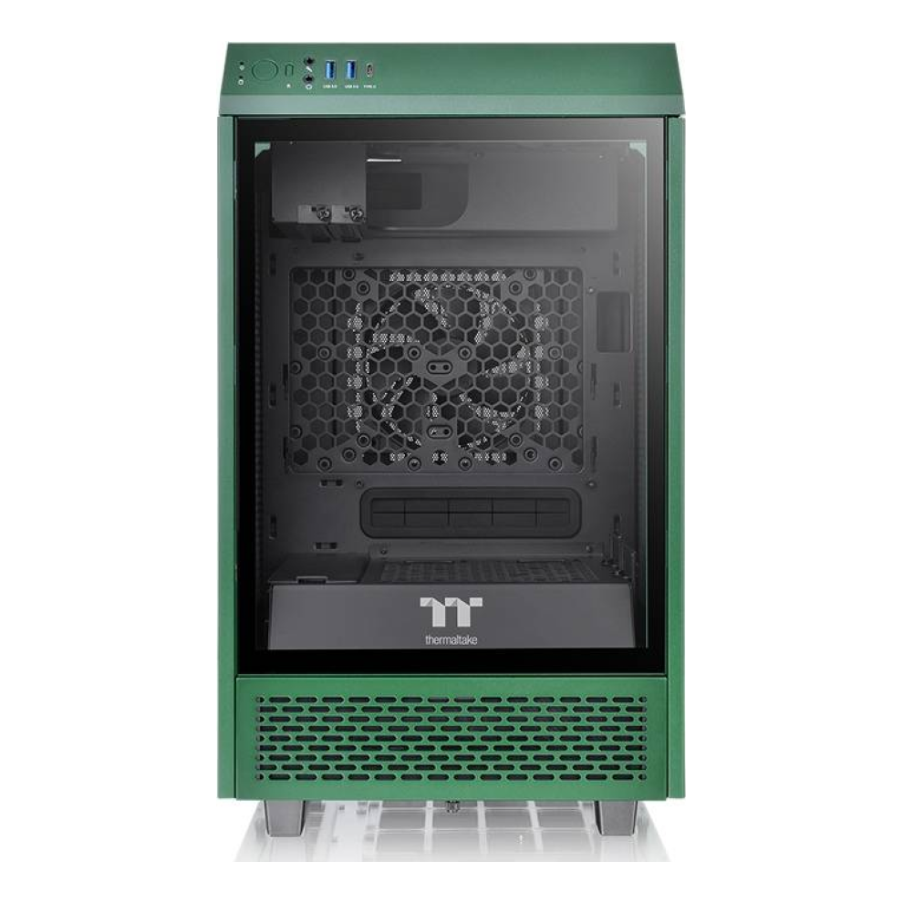 Gabinete Gaming Thermaltake The Tower 100 Mini-ITX Verde Racing (CA-1R3-00SCWN-00)