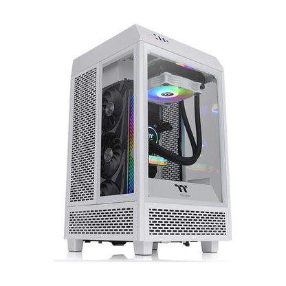 Gabinete  THERMALTAKE The Tower 100 Snow Mini Chassis