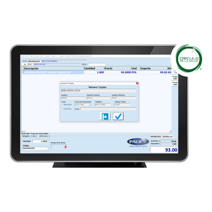 Software PACIFIC SOFT Punto de Venta para Farmacias (KITPSF070)
