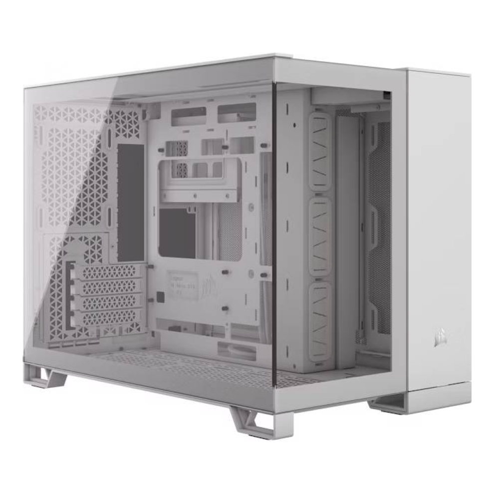 Gabinete para PC Corsair 2500X Micro-ATX Panel de Vidrio Templado Blanco (CC-9011266-WW)