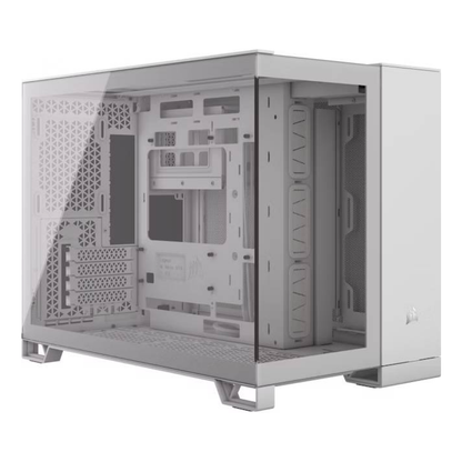 Gabinete para PC Corsair 2500X Micro-ATX Panel de Vidrio Templado Blanco (CC-9011266-WW)