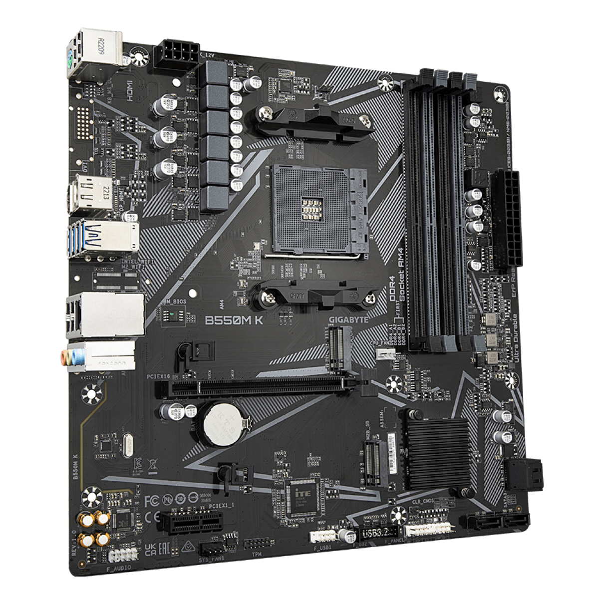 Motherboards GIGABYTE B550M K