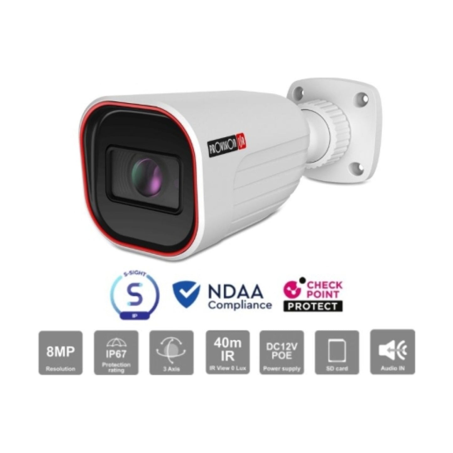 Cámara Bala PROVISION-ISR I4-380IPSN-28-V3