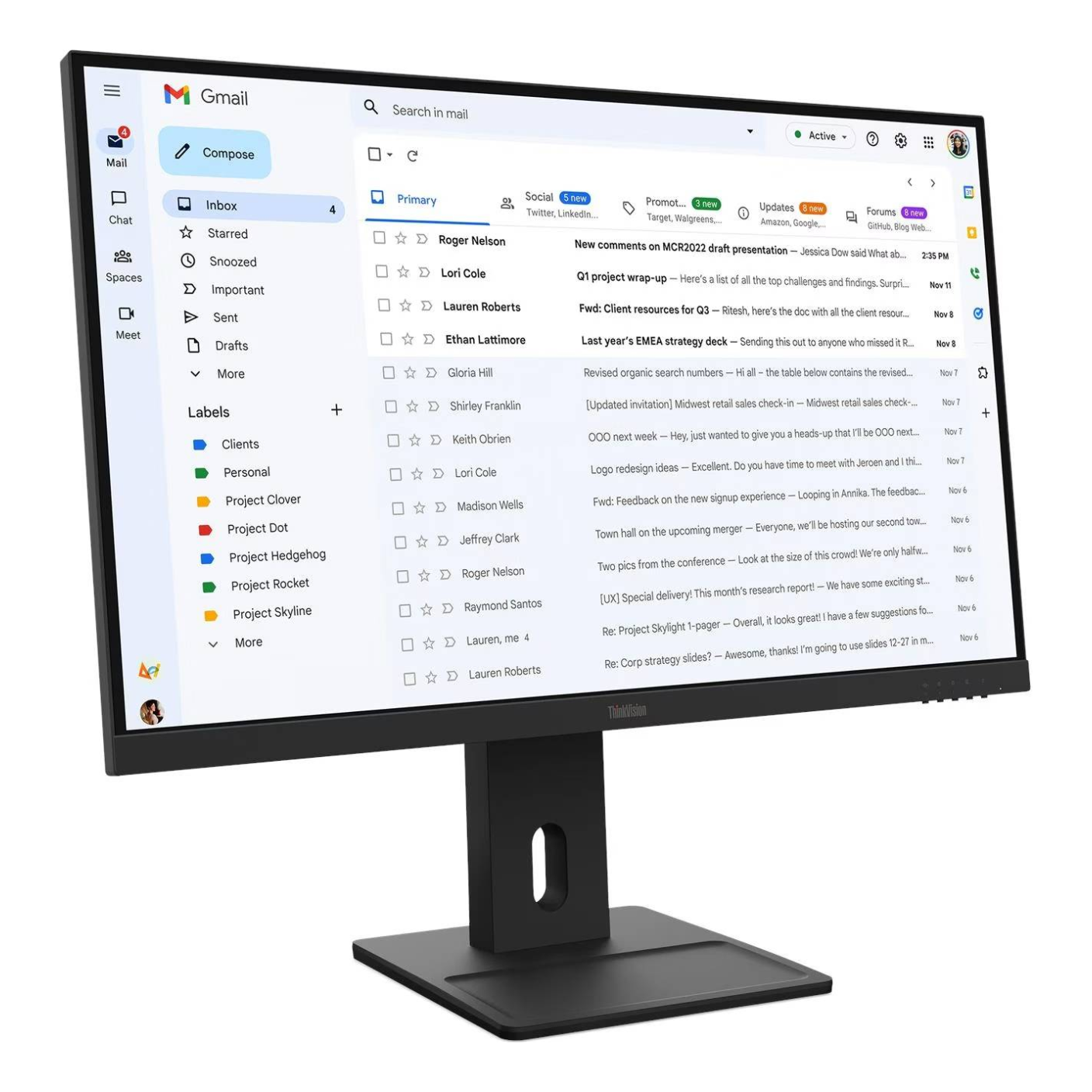 Monitores LENOVO ThinkVision E27-40 Monitor