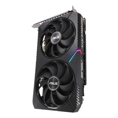 Tarjeta de Video ASUS DUAL-RTX3060-O12G-V2 NVIDIA GeForce RTX 3060 12 GB 2 Ventiladores