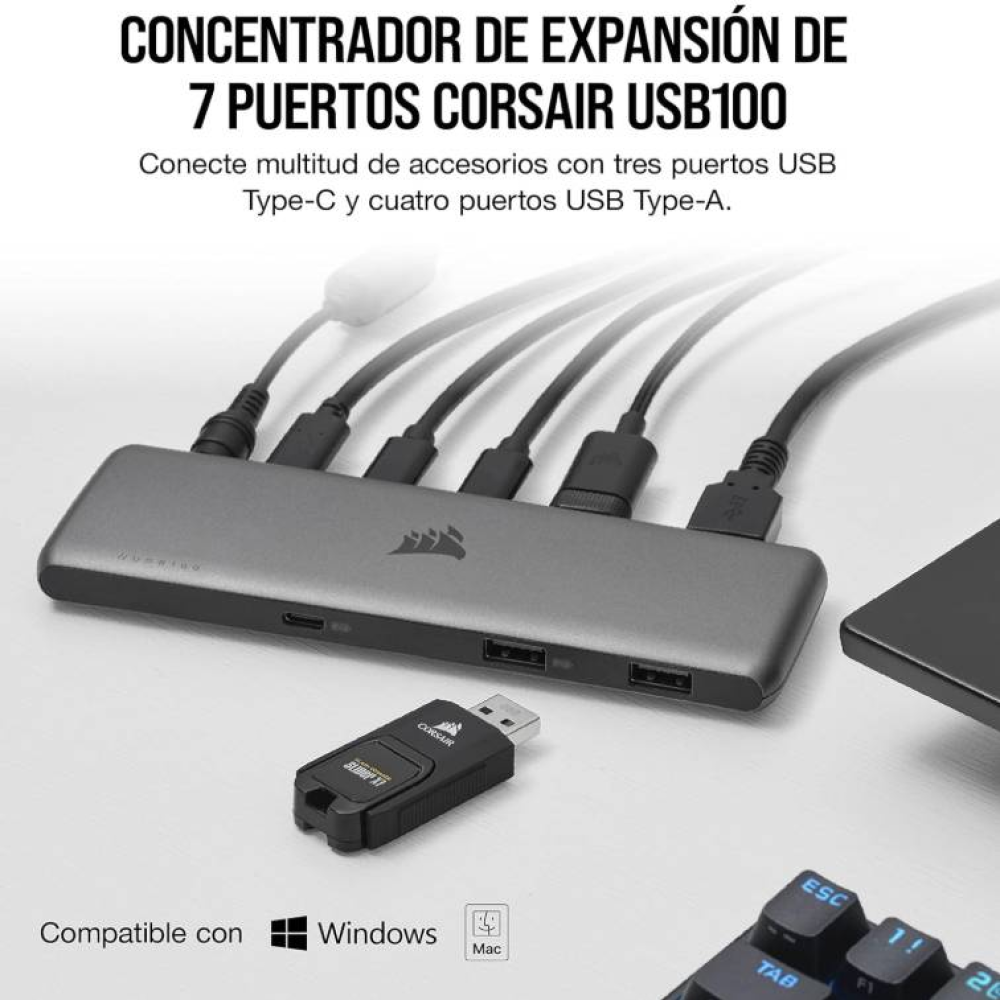 Concentradores Hub CORSAIR CU-9000003-NA