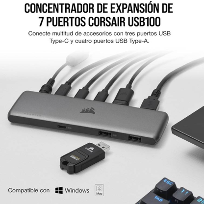 Concentradores Hub CORSAIR CU-9000003-NA