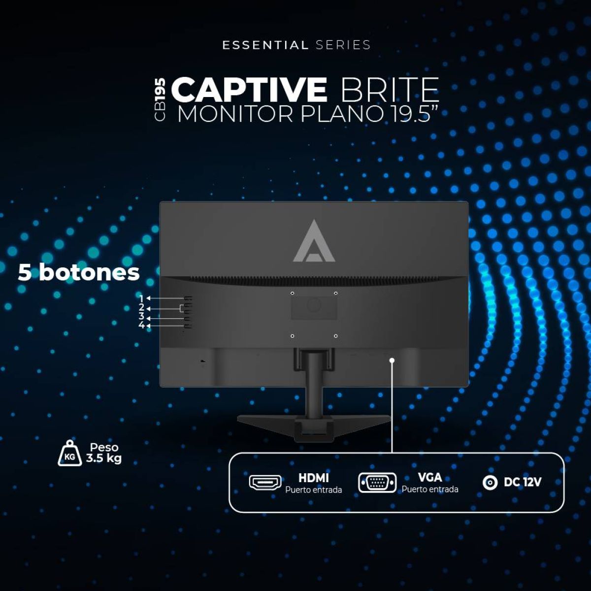 Monitor ACTECK AC-939409