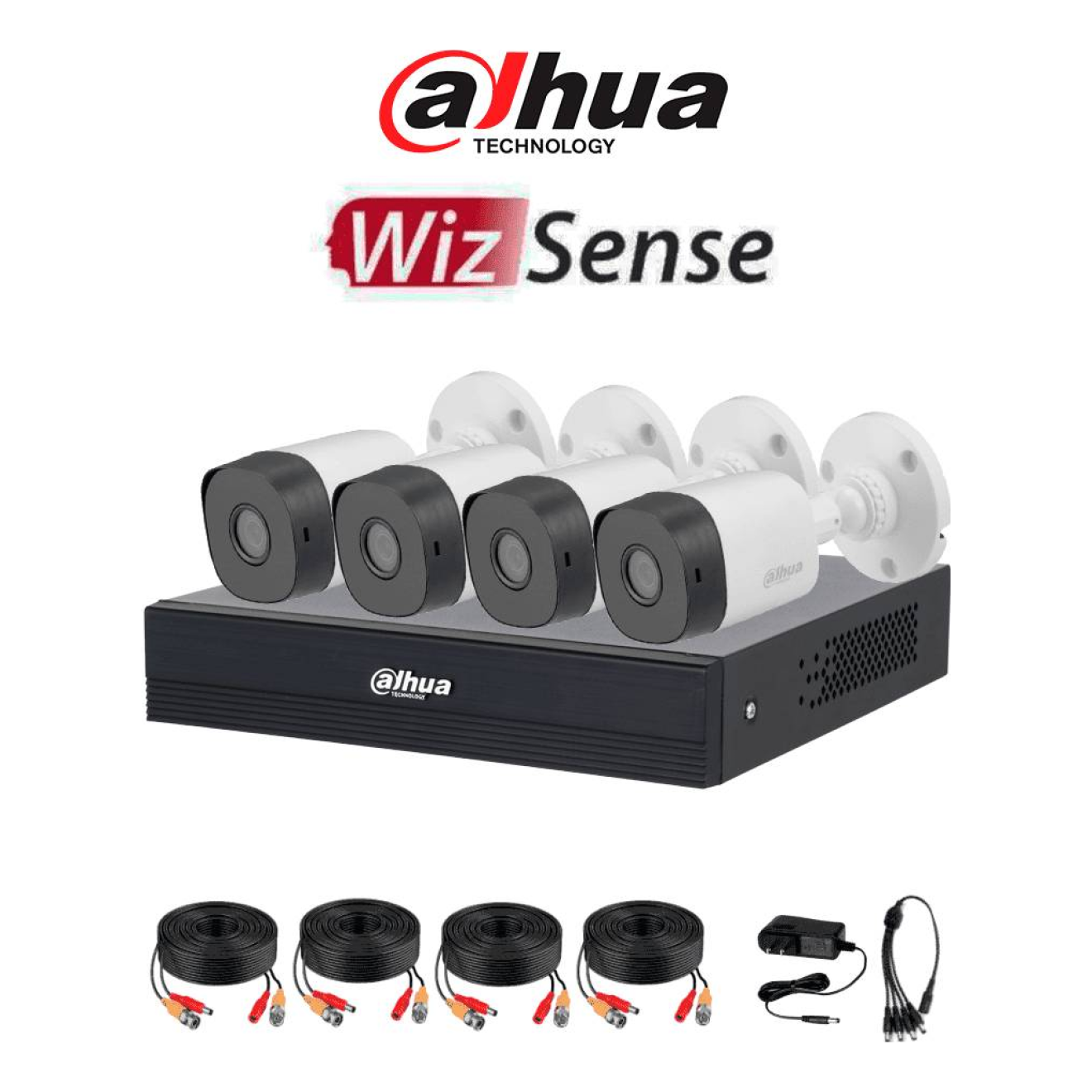 Kits de Videovigilancia Dahua Technology KITXVR1B04-I/T/4-B1A11N