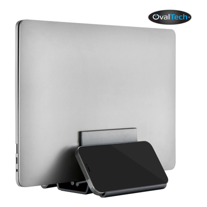Soporte Vertical para Laptop / Celular OVALTECH OVDESK-LAP