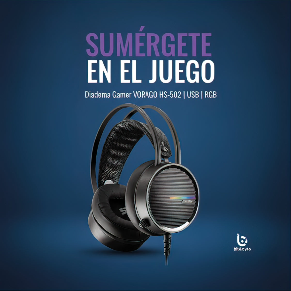 Diadema Gamer VORAGO HS-502