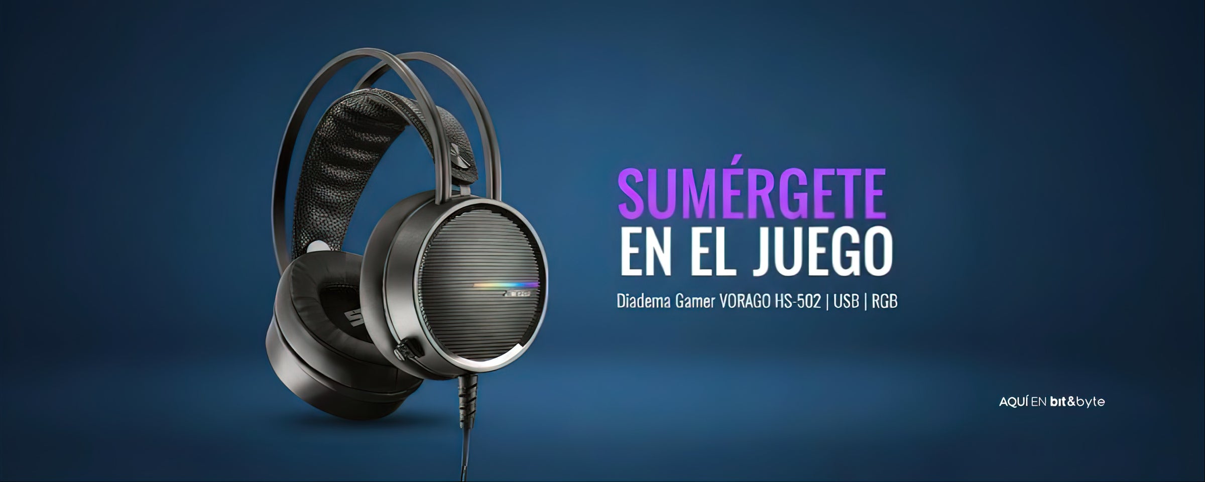 Diadema Gamer VORAGO HS-502