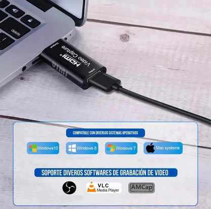 Capturadora de Video HDMI