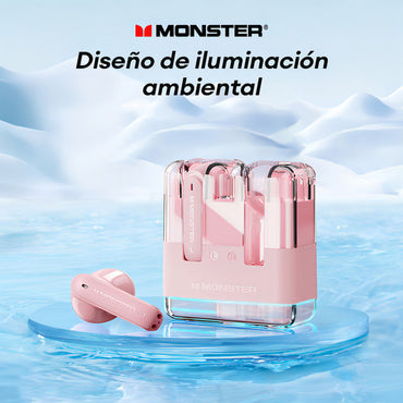 Monster Airmars Xkt12 Audífonos Inalámbricos In Ear Color Rosa