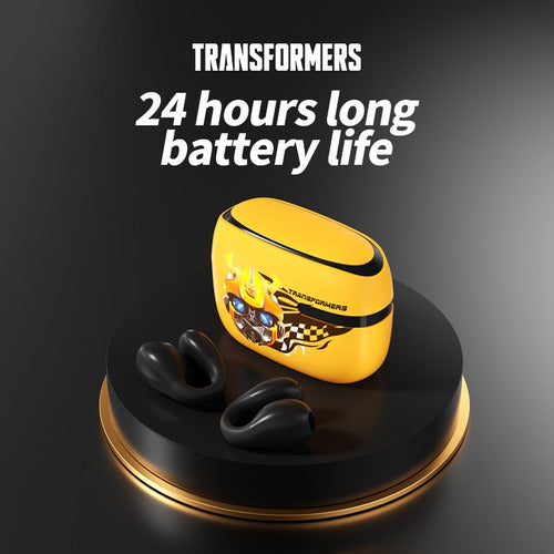 Transformers Tf-t05 Auriculares Inalámbricos Bluetooth Color Amarillo