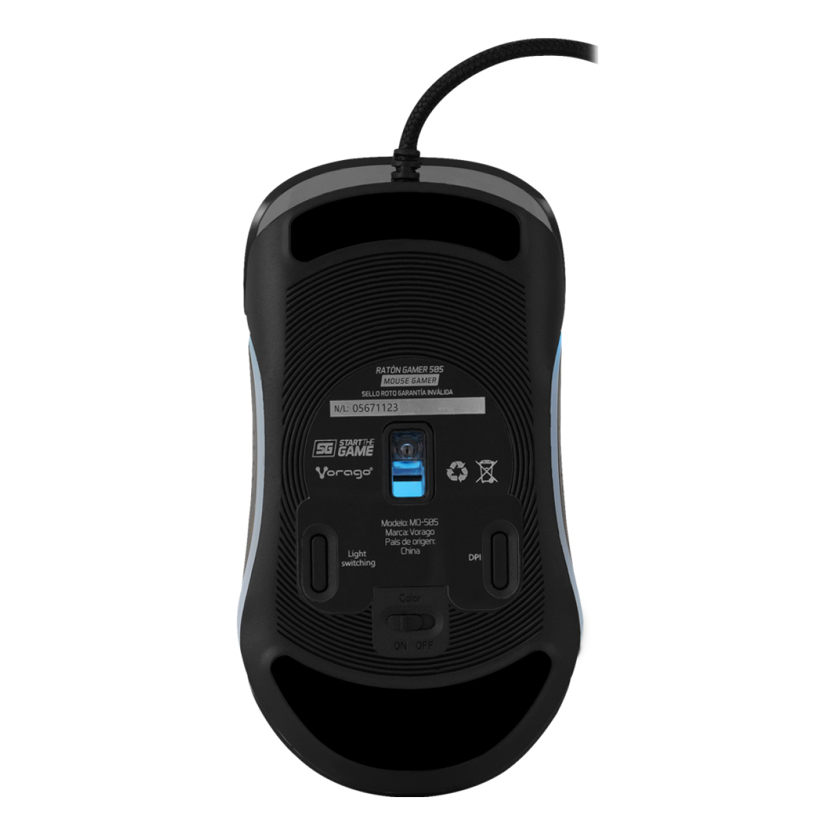 Mouse Gaming VORAGO MO-505