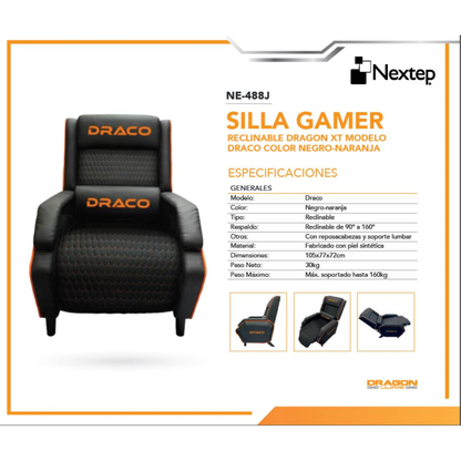 Sofa Gamer Nextep NE488J