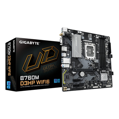 Motherboard Gigabyte B760M D3HP WIFI6 Socket LGA1700 Micro-ATX DDR5