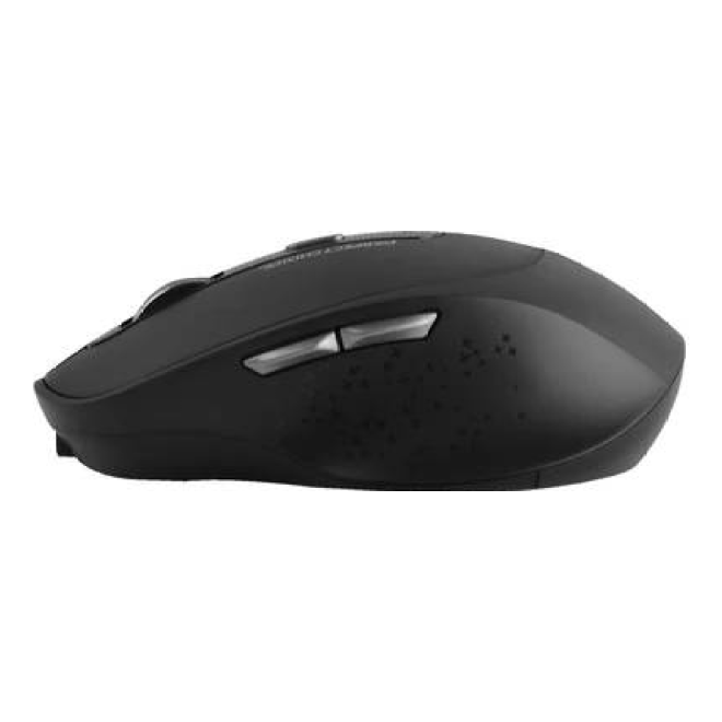 Mouse PERFECT CHOICE PC-045144 inalámbrico 2.4 GHz 1600 DPI 6 botones ergonómico Negro