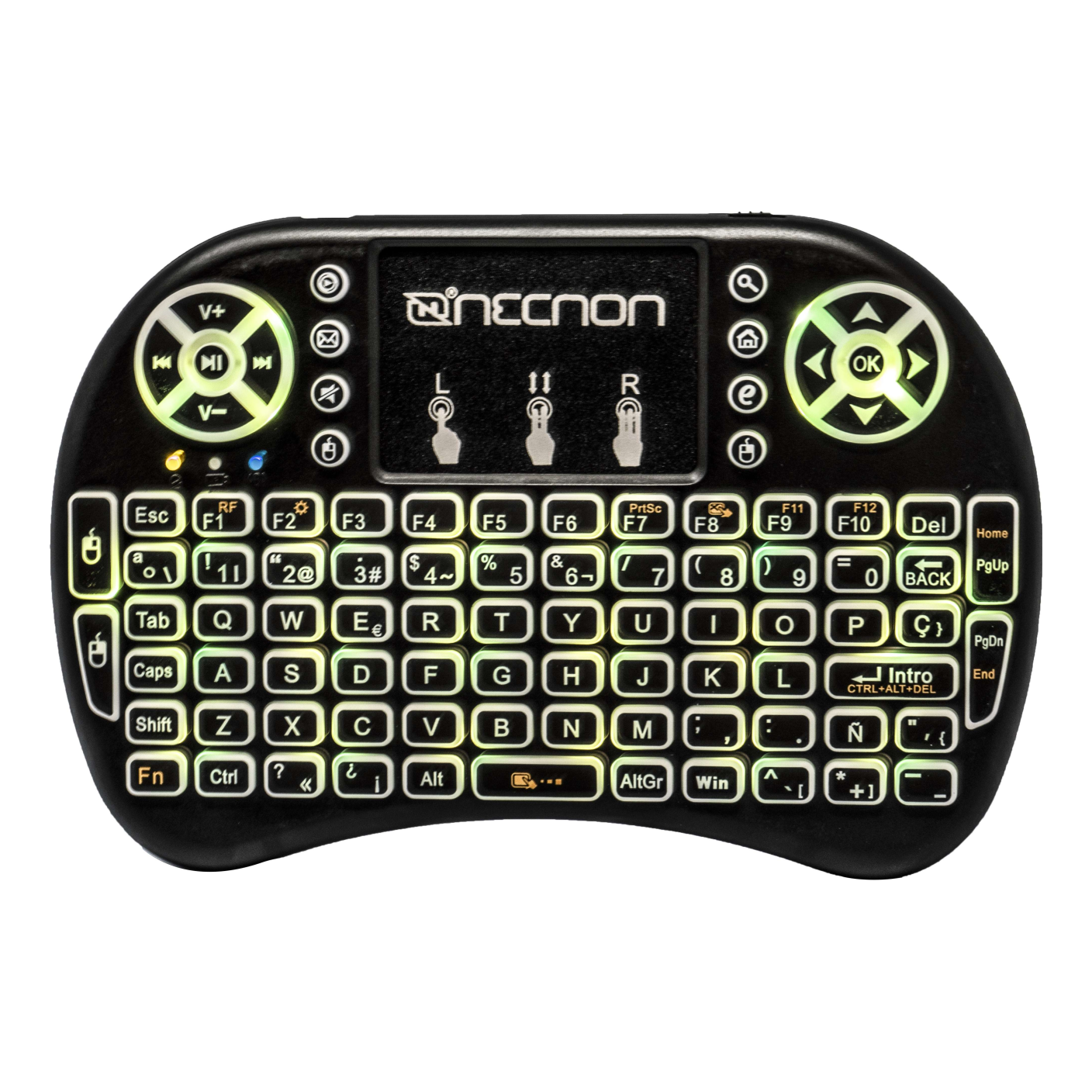 Control Remoto con Mousepad y Teclado NECNON NCR-01