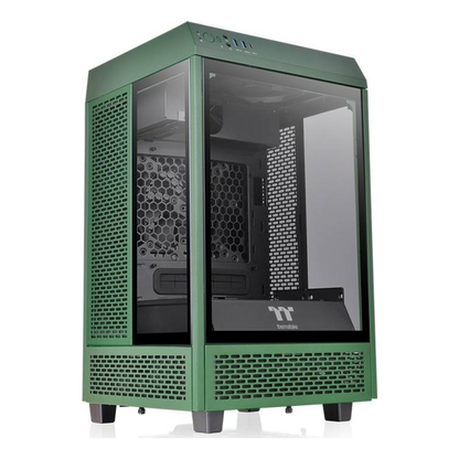 Gabinete Gaming Thermaltake The Tower 100 Mini-ITX Verde Racing (CA-1R3-00SCWN-00)