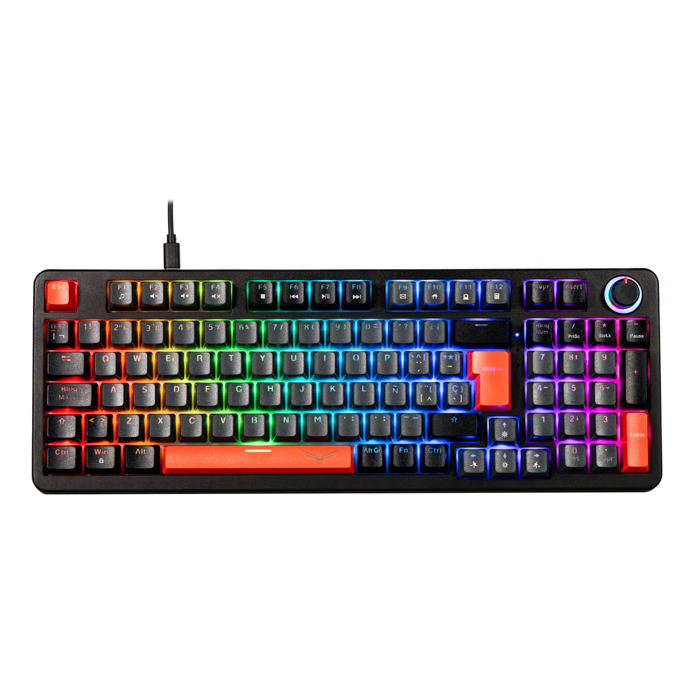Teclados Gaming Naceb Gaming NA-0972G