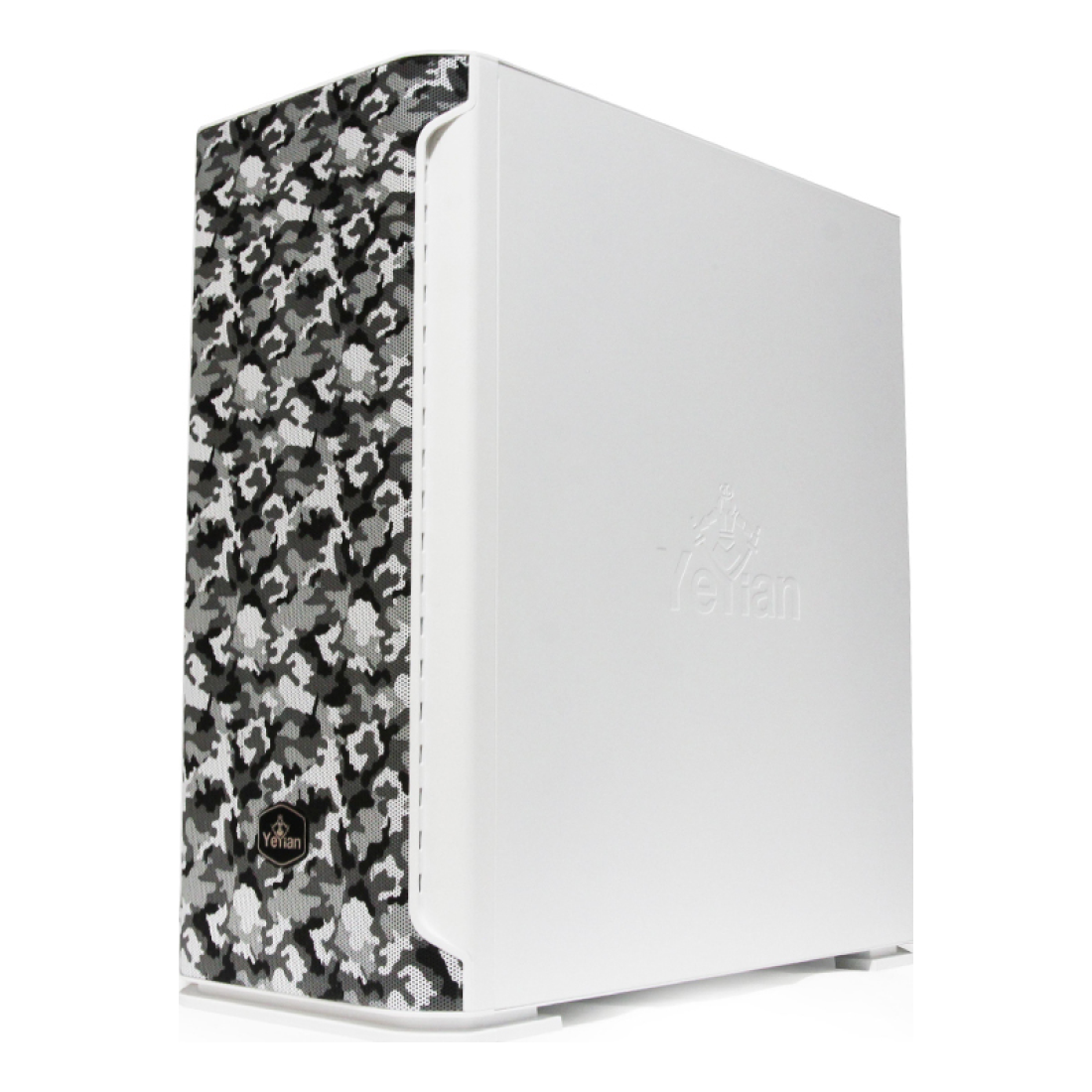 GABINETE  HOLLOW 2500 ATX,C/T 3VEN ARGB/MESH/ Yeyian