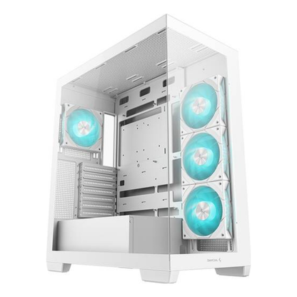 Gabinete Gaming DeepCool CG580 4F 4 ventiladores Blanco (R-CG580-WHADA4-G-1)