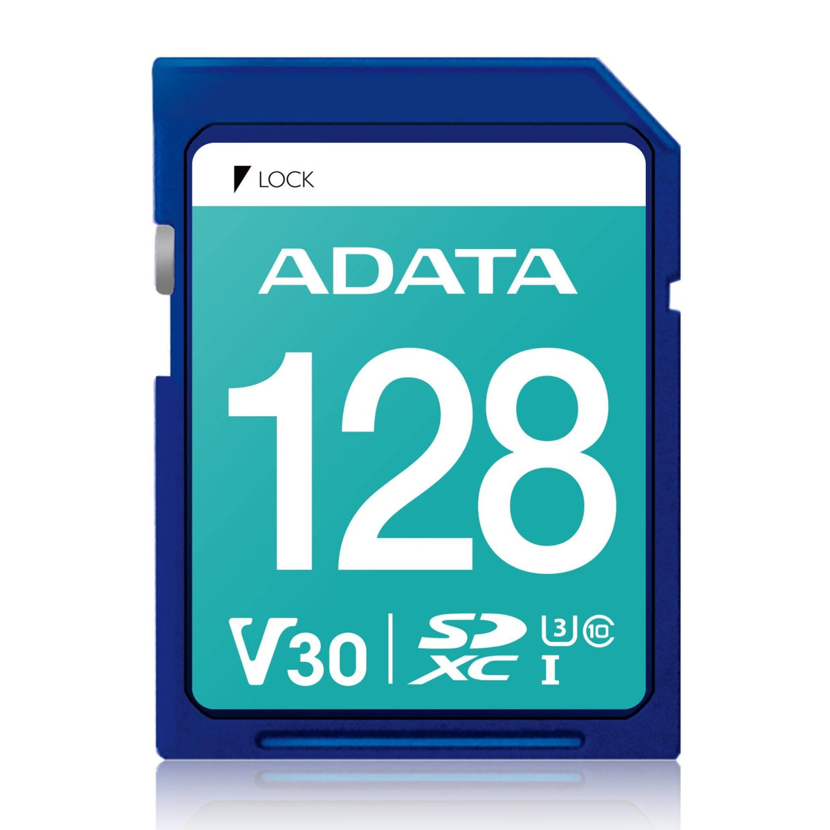 Tarjeta de Memoria SDXC ADATA 128 GB UHS-I U3 V30 Clase 10 (ASDX128GUI3V30S-R)