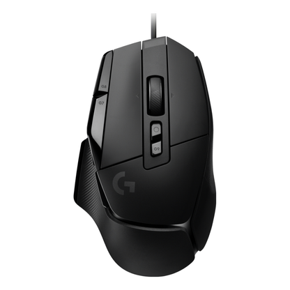 Mouse Gaming Logitech G502 USB óptico 25600 DPI 13 botones Negro (910-006137)