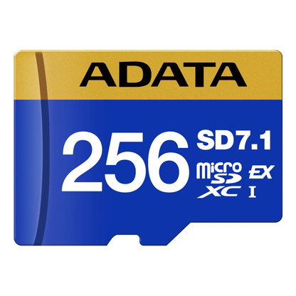 Tarjeta de Memoria microSDXC ADATA 256 GB UHS-I U3 V30 A2 Clase 10 (UD256GEX3L1-C)