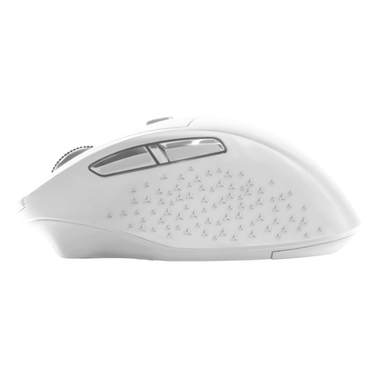 Mouse ACTECK ERGO MI680 inalámbrico 2.4 GHz óptico 1600 DPI 6 botones silencioso Blanco (AC-934084)
