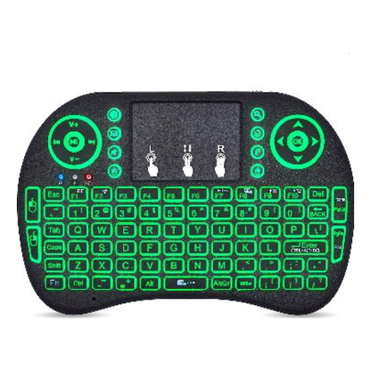 Teclado Mini Inalámbrico, Recargable, Ilumina BROBOTIX 963814