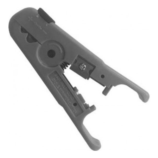 Pinza para Pelar Cable UTP BROBOTIX Gris (100501)
