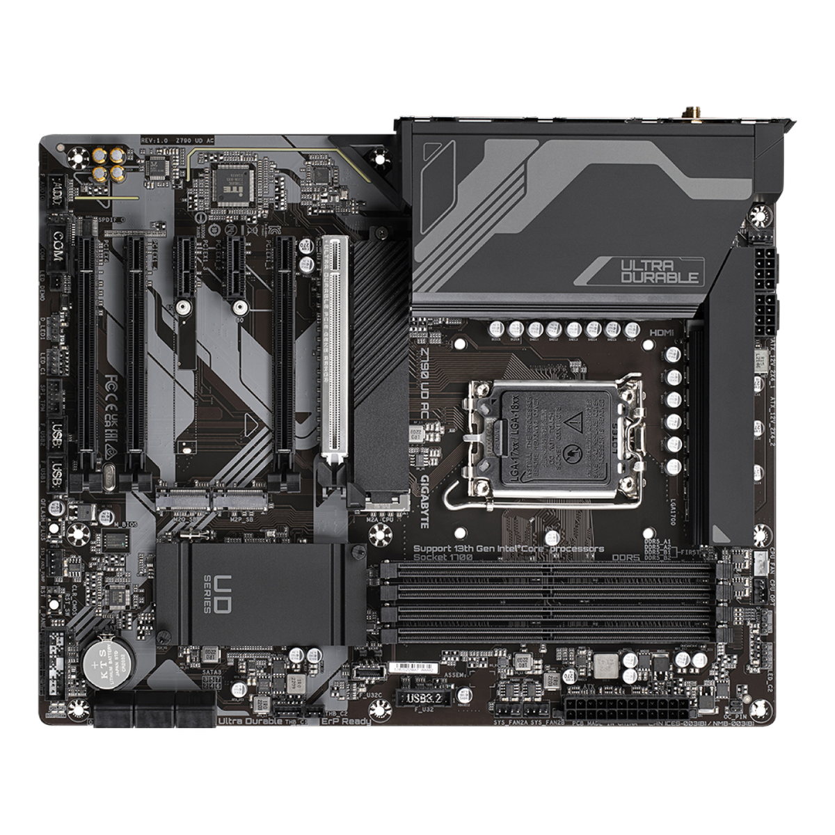 Motherboard Gigabyte Z790 UD AC Socket LGA1700 ATX DDR5 Wi-Fi 5