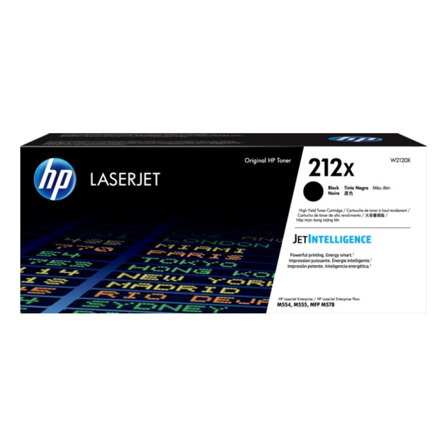Tóner HP Original 212A Negro – Para LaserJet Pro M104, LaserJet Pro M132, LaserJet Pro M148 (W2120X)