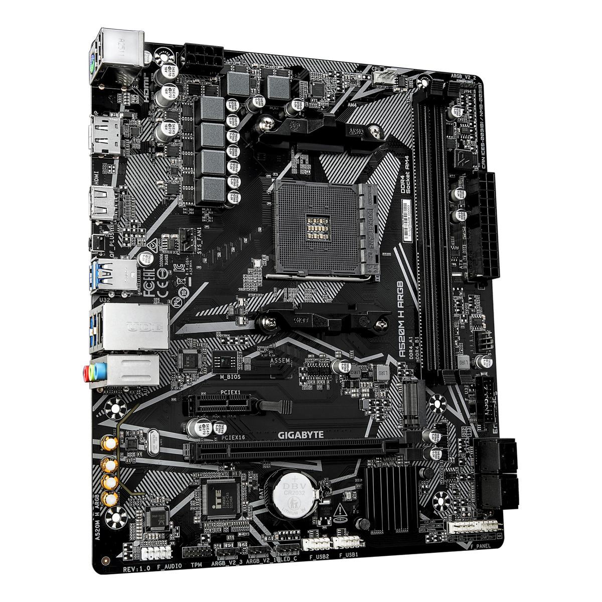 Motherboard GIGABYTE A520M H ARGB