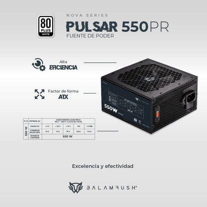 Fuente de poder Balam Rush 550PR