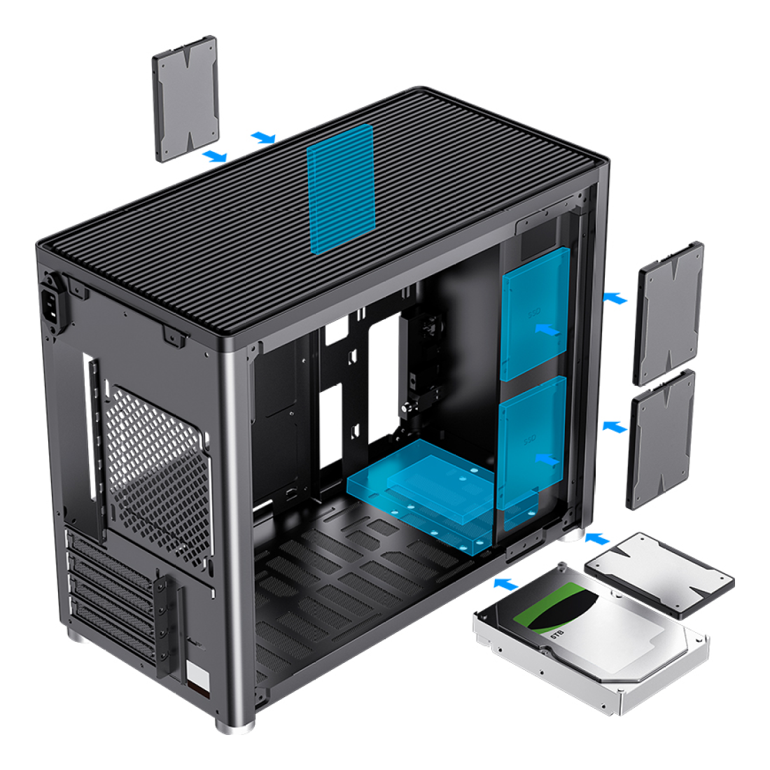 Gabinete Gamer Balam Rush GI985